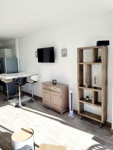 Apartamento Studio Avec Terrasse Sur La Plage De Tenutella