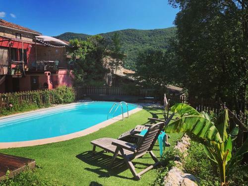 G�te Tanagra : Maison Avec Piscine Et Vue Exceptionnelle