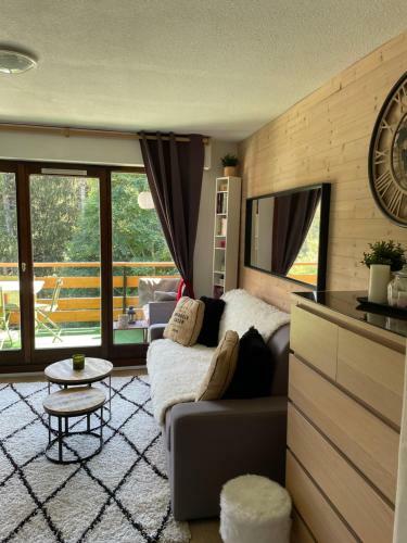 Apartamento Studio Turquoise Quartier Grattague Vue Montblanc