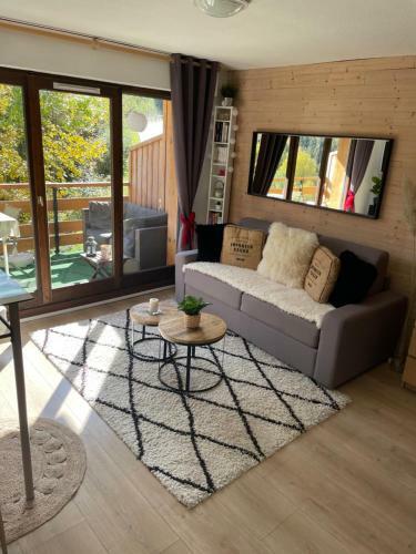 Apartamento Studio Turquoise Quartier Grattague Vue Montblanc