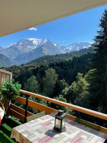 Apartamento Studio Turquoise Quartier Grattague Vue Montblanc