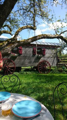 Bed & Breakfast Roulotte Le Temps De Rever