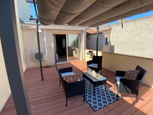 Apartamento Studio Climatis� Et Grande Terrasse Tarbes Centre