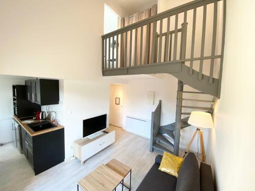 Apartamento L'oree de Deauville, Charmant Duplex Proche Plage