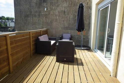Apartamento Vannes Centre Logement 3 Pi�ces Avec Terrasse