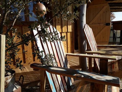 Bed & Breakfast Cabanes Tr�sors de Campagne,spas Privatifs