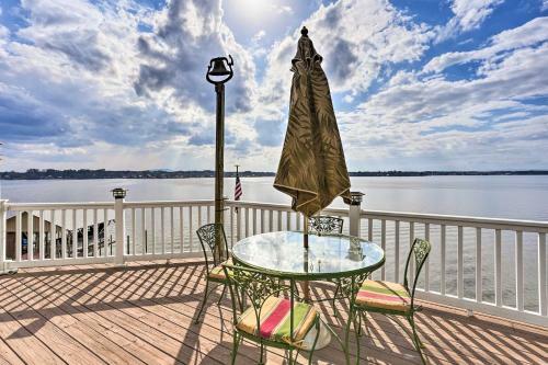 Lakefront House With Game Room, Deck And Views!
