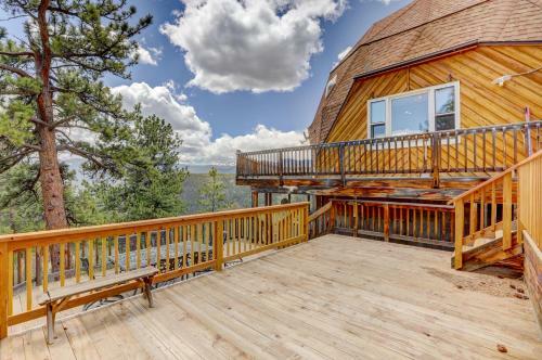 Secluded Rustic Dome With Majestic Views At Idaho Springs