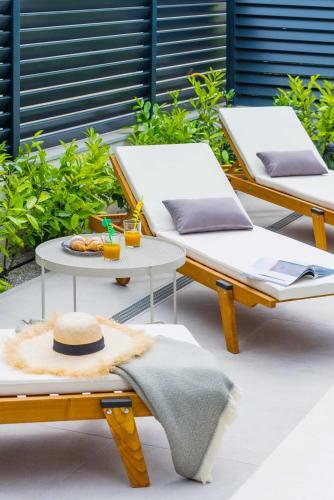 Villa Auni Grey - Heated Pool - Rooftop - Seaview - Beach