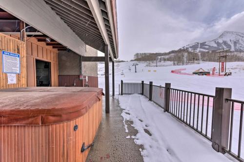 Apartamento Ski-in Ski-out Condo Steps From The Lift