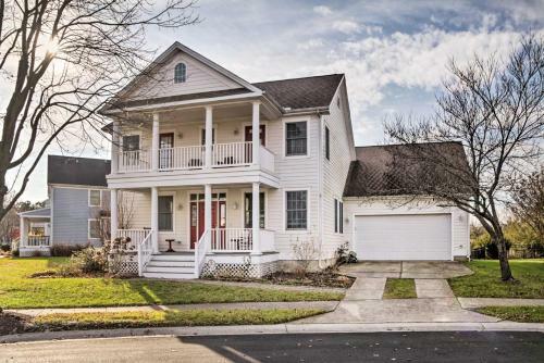 Ocean View Family Home 3 Mi To Bethany Beach