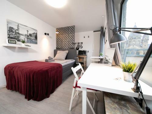 Apartamento Studio Rosso - Zentral - Altstadt - Balkon - Messe
