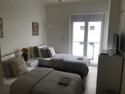 Modern Twin Room With A Balcony