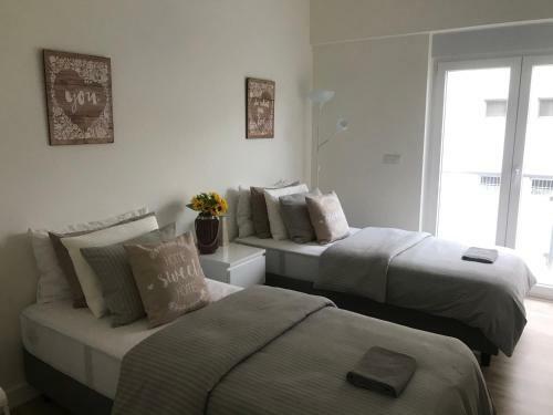 Modern Twin Room With A Balcony