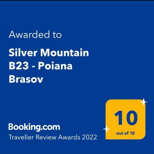 Apartamento Silver Mountain B23 - Poiana Brasov