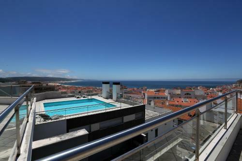 Apartamento Altido Nazare 3-br Flat With Terrace And Rooftop Pool