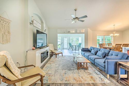 Modern Gem With Private Kayak Dock On Rainbow River!