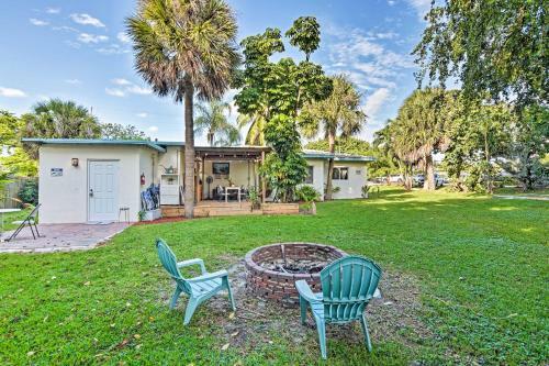 Apartamento Modern Studio With Fire Pit - 1 Block To Beach!