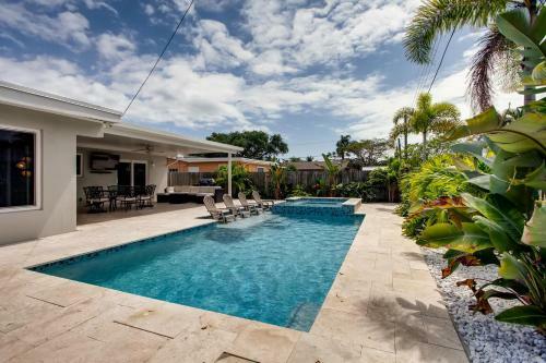 Villa Deerfield-private Resort Style Home Mins To The Beach