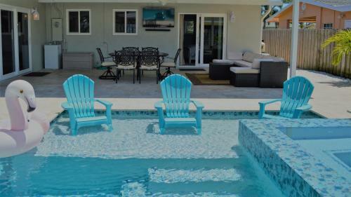 Villa Deerfield-private Resort Style Home Mins To The Beach