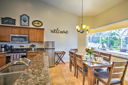 Upscale Cape Coral Retreat With Infinity Pool And Spa!