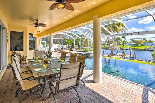 Upscale Cape Coral Retreat With Infinity Pool And Spa!