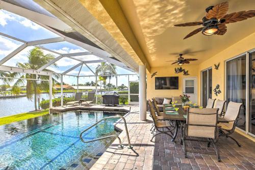 Upscale Cape Coral Retreat With Infinity Pool And Spa!