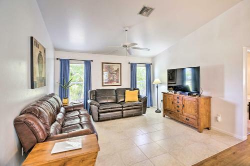 Breezy Cape Coral Oasis, Covered Lanai And Bbq