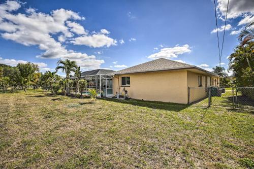 Breezy Cape Coral Oasis, Covered Lanai And Bbq