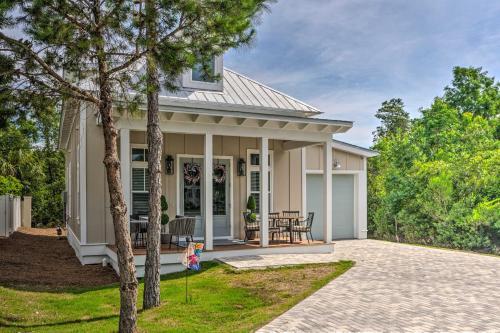 Chic Inlet Beach Getaway With Porch And Game Room