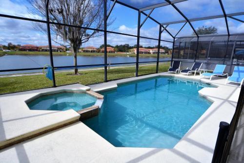 Bella Vida Resort Luxury Pool Home Game Room View!
