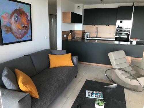 Apartamento Appartement Face Mer, Piscine