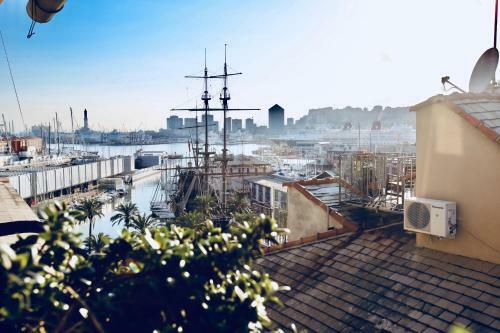 Apartamento G.a.p. Genova Aquarium Pentahouse