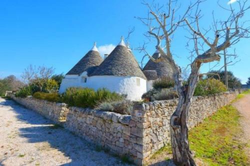 Trullo Azzurro...in Un Mare Di Verde