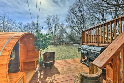 Updated Olathe Home With Private Sauna And Deck!