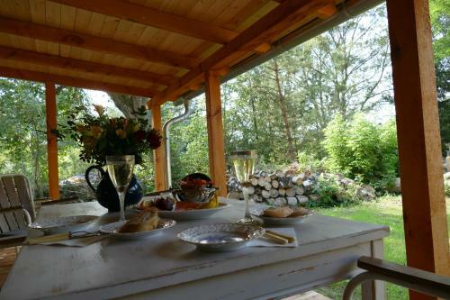 Einzigartiges Haff Cottage Mit Kamin Und Sauna