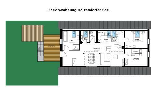 Apartamento Ferienwohnung Holzendorfer See