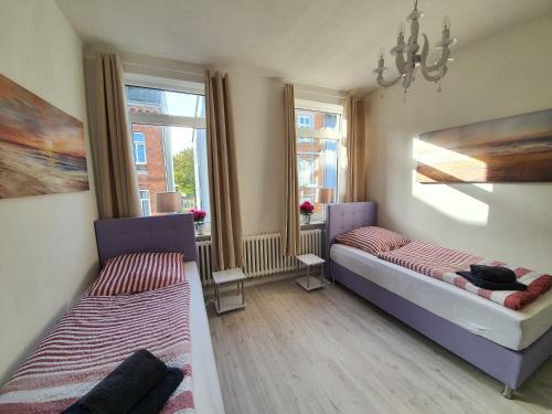 Apartamento Husum Zentrum Bis 7 Personen.