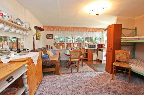Einfache Camping Huette Kieve See