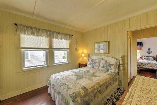 Beachfront West Yarmouth Cottage With Deck And Views!