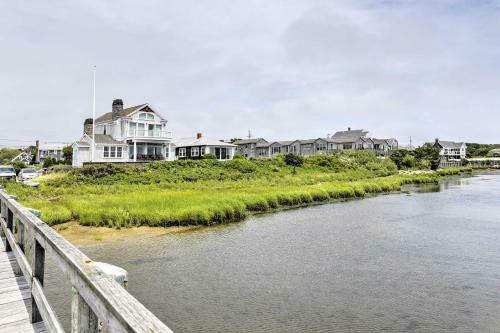 Beachfront West Yarmouth Cottage With Deck And Views!