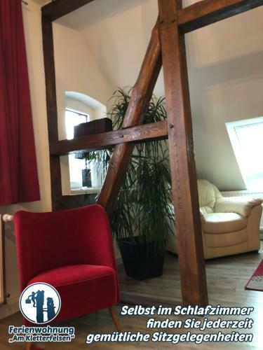 Apartamento Ferienwohnung "am Kletterfelsen"