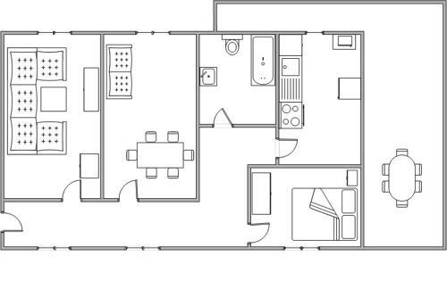 Apartamento Rheinterrasse Wohnung 1