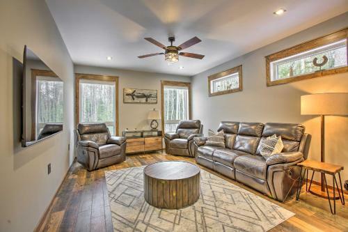Modern-chic Interlochen Home With Game Room!