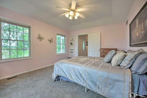 Irish Hills Farmhouse With Detached Cottage