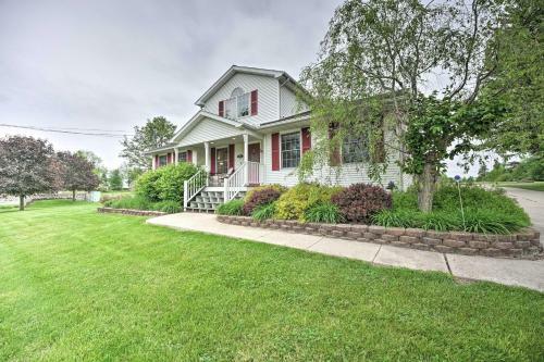 Irish Hills Farmhouse With Detached Cottage