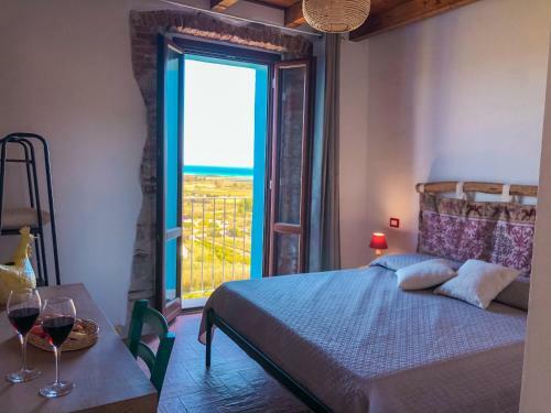 Bed & Breakfast Panoramic Rooms Fora E ' Muros With Sea View Common Terrace , Ammentos Posada
