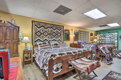 Apartamento Buffalo Bunkhouse Studio On Horse Farm!