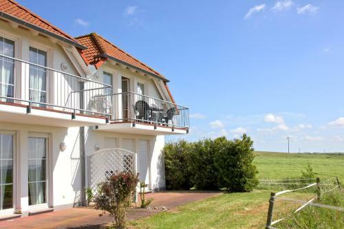 Apartamento Ferienpark Neddesitz Fewo 48 Balkon