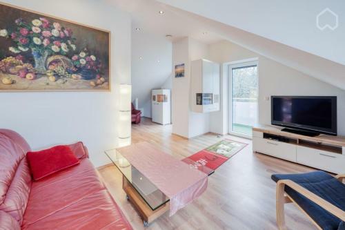 Apartamento Moderne , Helle Ferienwohnung Mit Balkon In M�nchen